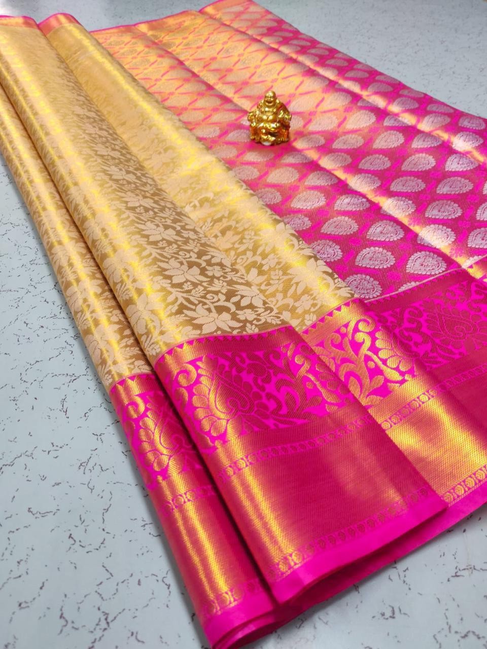 SEMI TISSUE SILK SAREE