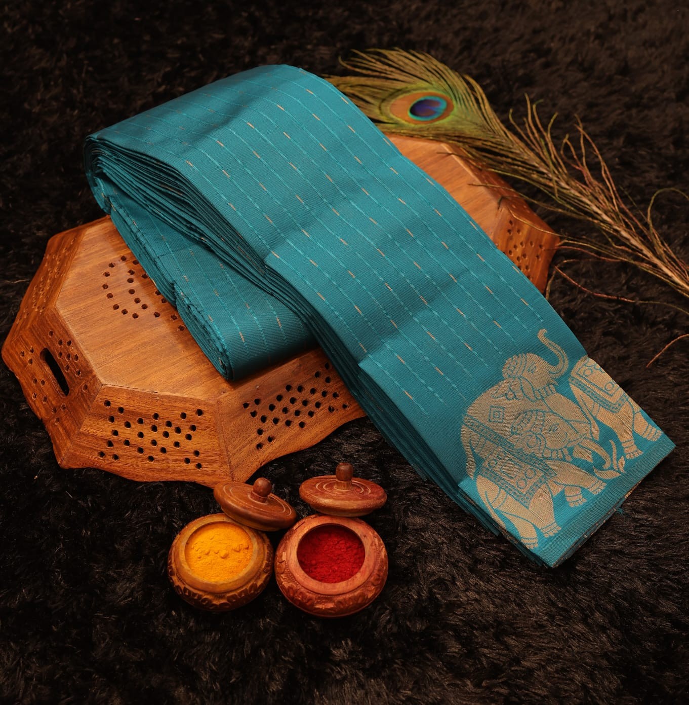 Nylon soft silk sarees