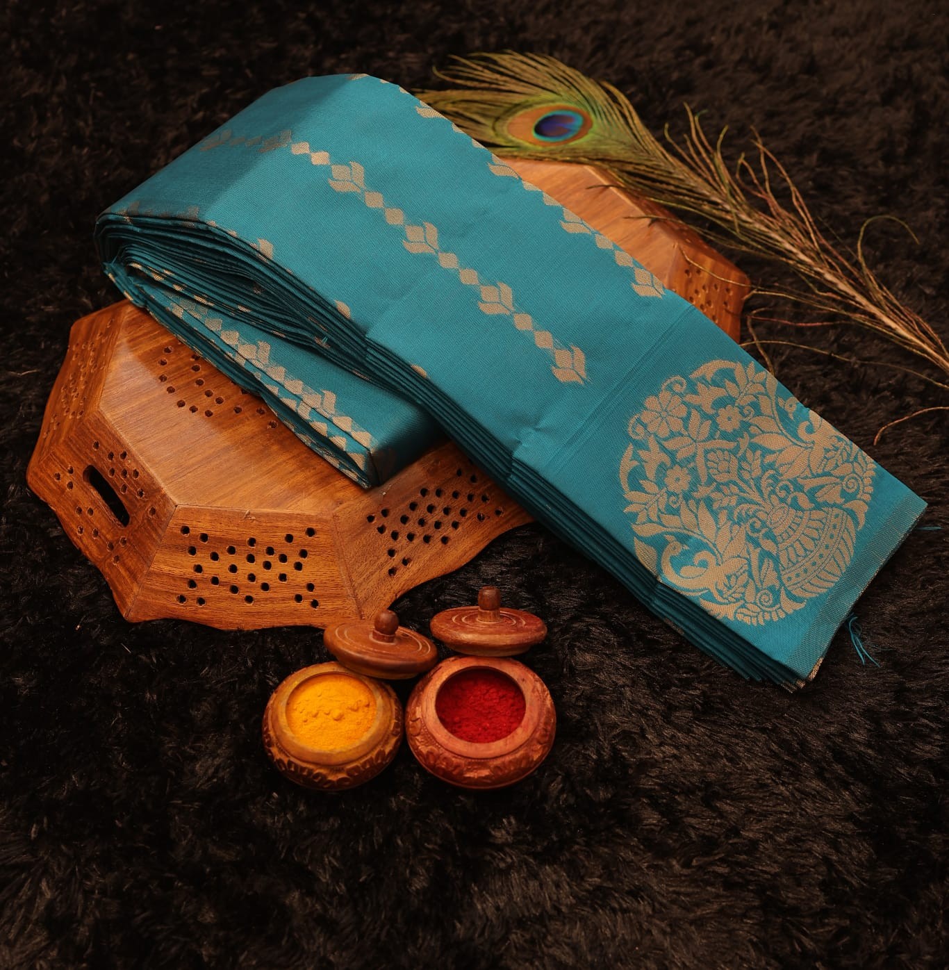 Nylon soft silk saree