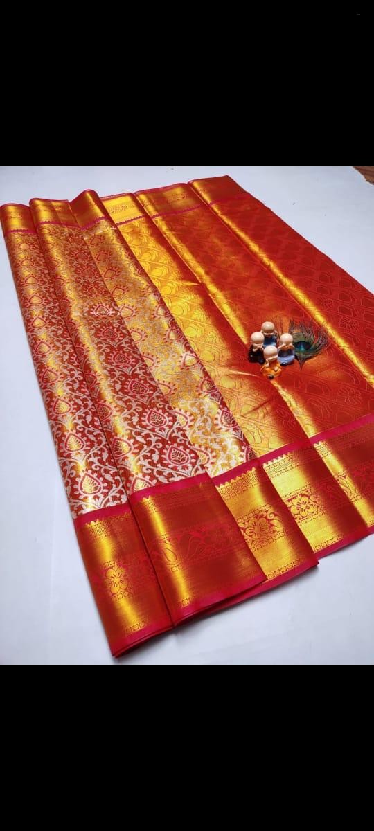 SEMI TISSUE SILK SAREE