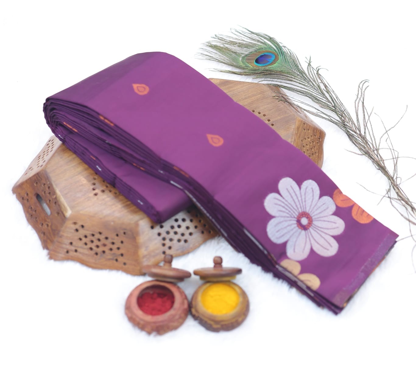 Nylon soft silk sarees