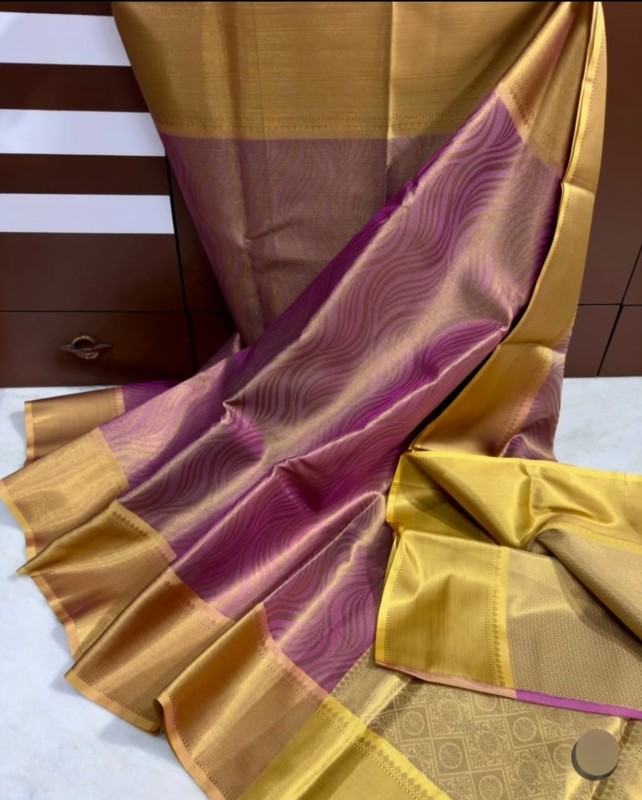 kanjivaram tissue soft silk saree